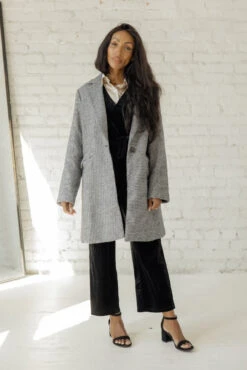 Langland Patterned Coat 30 Langland Patterned Coat -Arla Fashion 7W4A9095