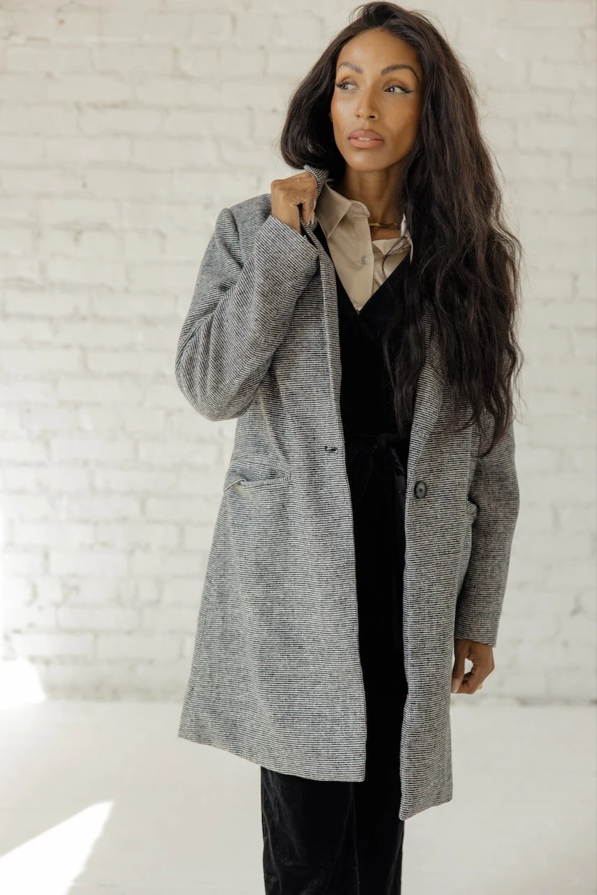 Langland Patterned Coat 13 Langland Patterned Coat - Image 11