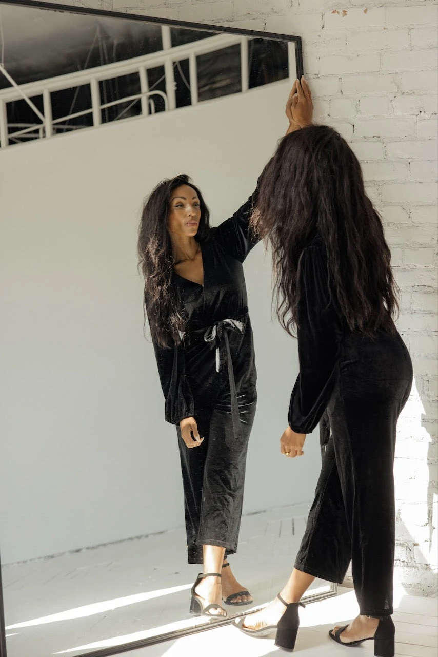 SALT Beverley Woods Velvet Jumpsuit 9 SALT Beverley Woods Velvet Jumpsuit - Image 7