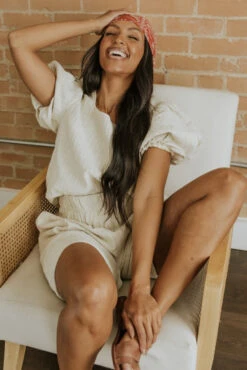 SALT Donatella High Waisted Shorts -Arla Fashion 7W4A9588 1c54067b c265 4910 a9dd 46d9cf1e5475