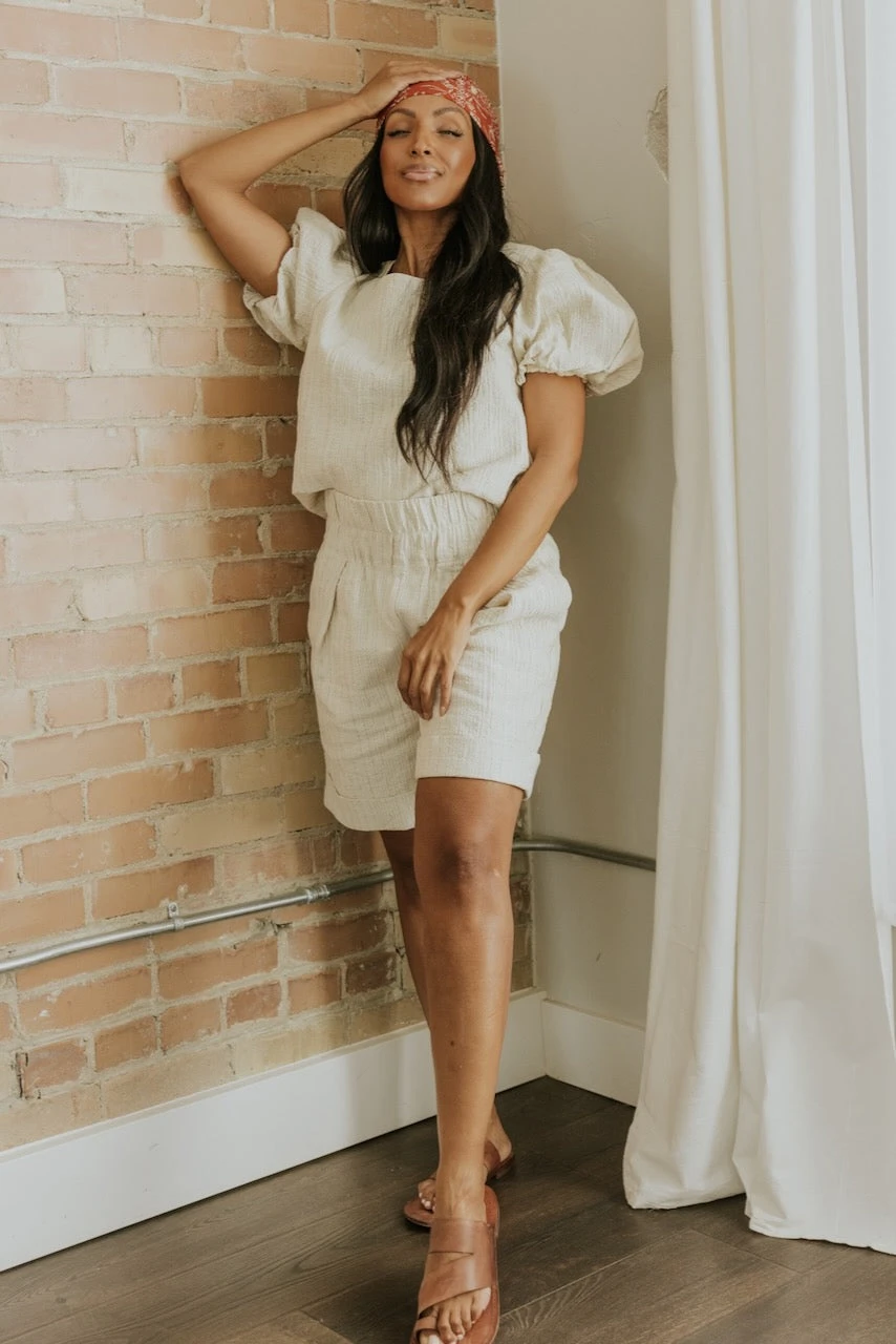 SALT Donatella Puff Sleeve Blouse 11 SALT Donatella Puff Sleeve Blouse - Image 9