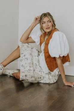 SALT Brookhaven Side Slit Tiered Skirt 19 SALT Brookhaven Side Slit Tiered Skirt -Arla Fashion 7W4A9911