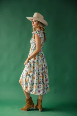 Through The Garden Gate Smocked Dress -Arla Fashion 7W4A9989
