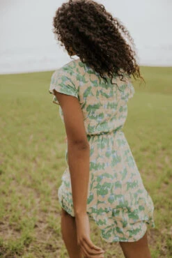 Play My Music Button Dress -Arla Fashion R510 173